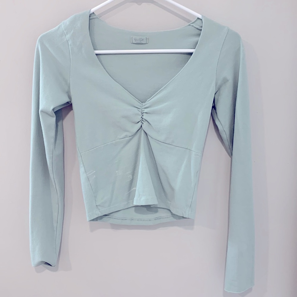 Brandy Melville tight long sleeve top